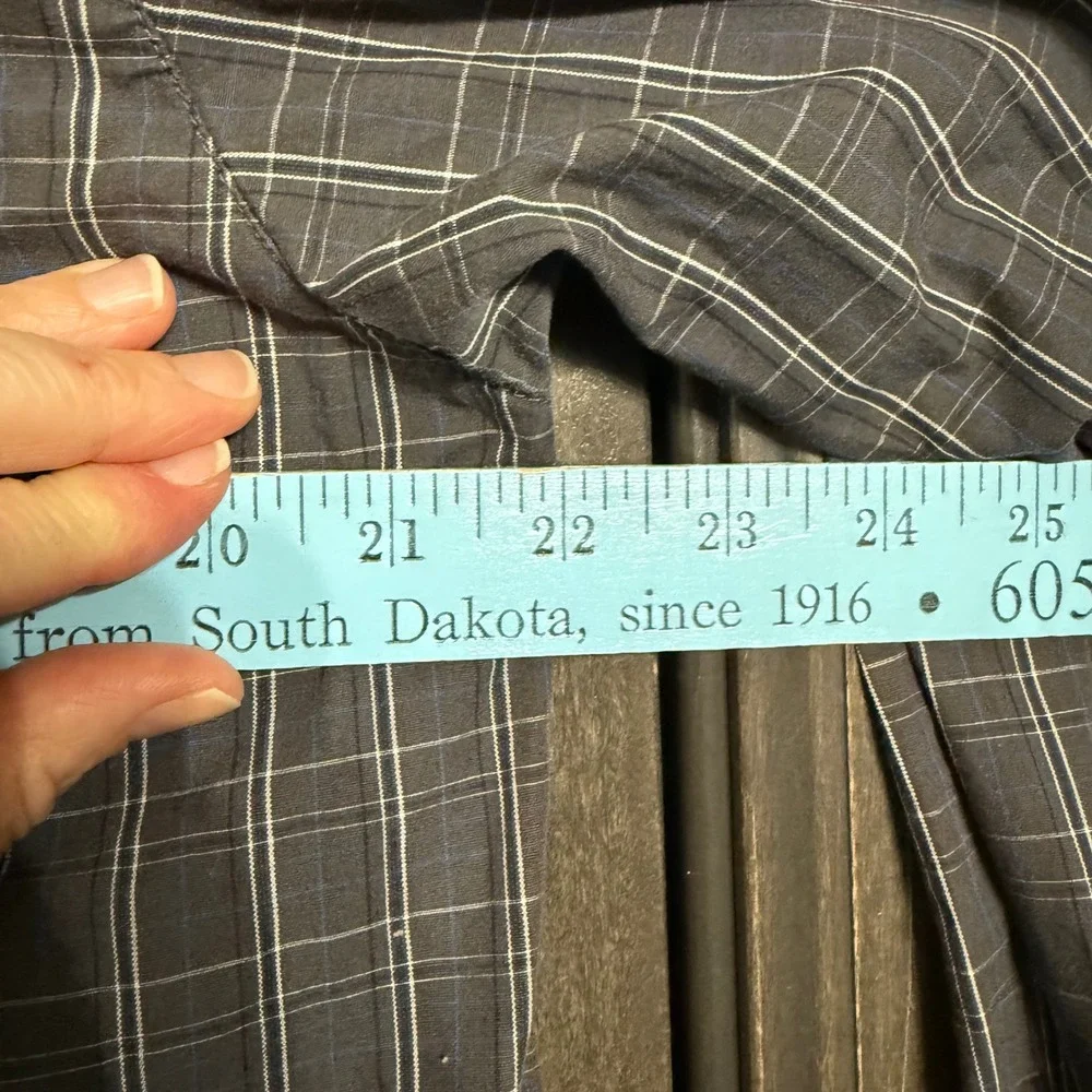 The North Face Mens Long Sleeve Plaid Button Up Shirt Size Medium M‎